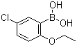 structure of CAS# 352534-86-2, 5-Chloro-2-ethoxyphenylboronic acid