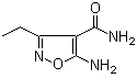 CAS 登录号：35261-07-5, 5-氨基-3-乙基-4-异噁唑甲酰胺