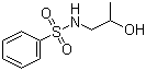 structure of CAS# 35325-02-1, N-(2-Hydroxypropyl)benzenesulphonamide