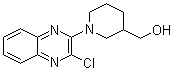 CAS 登录号：353257-83-7, 1-(3-氯-2-喹喔啉基)-3-哌啶甲醇