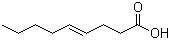 CAS 登录号：35329-50-1, (E)-4-壬烯酸