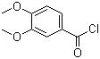 structure of CAS# 3535-37-3, 3,4-二甲氧基苯甲酰氯