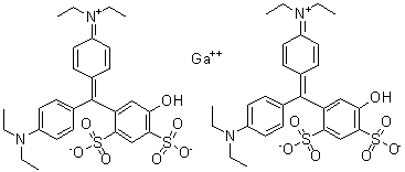 专利蓝 V分子结构 (CAS 3536-49-0)