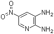 structure of CAS# 3537-14-2, 5-Nitropyridine-2,3-diamine
