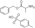 structure of CAS# 35386-78-8, DL-Alanine phenylmethyl ester 4-methylbenzenesulfonate