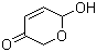 2,6-Dihydro-6-hydroxy-3(3H)-pyranone molecular structure (CAS 35436-57-8)