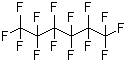 structure of CAS# 355-42-0, Perfluorohexane