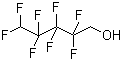 structure of CAS# 355-80-6, 2,2,3,3,4,4,5,5-Octafluoro-1-pentanol