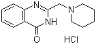 CAS 登录号：3552-63-4, 2-(哌啶-1-基甲基)喹唑啉-4(3H)-酮盐酸盐