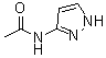 N-(1H-Pyrazol-3-yl)acetamide molecular structure (CAS 3553-12-6)