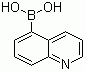 structure of CAS# 355386-94-6, 5-Quinolineboronic acid