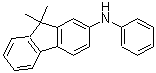structure of CAS# 355832-04-1, N-(9,9-Dimethylfluoren-2-yl)aniline