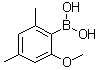 2-Methoxy-4,6-dimethylbenzeneboronic acid molecular structure (CAS 355836-08-7)