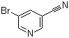 structure of CAS# 35590-37-5, 5-Bromonicotinonitrile