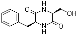structure of CAS# 35591-00-5, Cyclo(L-phenylalanyl-L-seryl)
