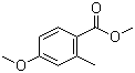 structure of CAS# 35598-05-1, Methyl 4-methoxy-2-methylbenzoate