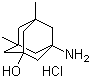 1-Hydroxy-3-amino-5,7-dimethyladamantane hydrochloride molecular structure (CAS 356572-08-2)