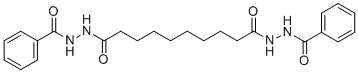 CAS # 35658-27-6, Decanedioic acid 1,10-bis(2-benzoylhydrazide), T 1287N, TMC 300
