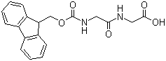 structure of CAS# 35665-38-4, Fmoc-Gly-Gly-OH