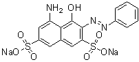 酸性红 33分子结构 (CAS 3567-66-6)