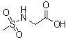 N-(Methylsulfonyl)glycine molecular structure (CAS 35688-18-7)