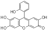水杨基荧光酮分子结构 (CAS 3569-82-2)