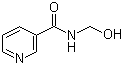 structure of CAS# 3569-99-1, N-(Hydroxymethyl)nicotinamide