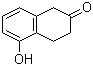 structure of CAS# 35697-10-0, 5-Hydroxy-2-tetralone