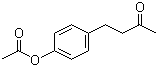 structure of CAS# 3572-06-3, 4-(3-Oxobutyl)phenyl acetate