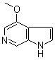 structure of CAS# 357263-40-2, 4-Methoxy-1H-pyrrolo[2,3-c]pyridine