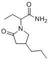 Brivaracetam (alfaR, 4R)-Isomer molecular structure (CAS 357337-00-9)