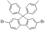 structure of CAS# 357645-37-5, 2,7-Dibromo-9,9-bis(4-methylphenyl)-9H-fluorene