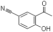 structure of CAS# 35794-84-4, 2-Acetyl-4-cyanophenol