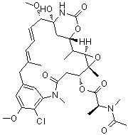 美登素分子结构 (CAS 35846-53-8)