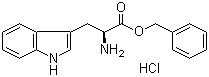 structure of CAS# 35858-81-2, Benzyl L-tryptophanate hydrochloride