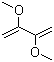 structure of CAS# 3588-31-6, 2,3-Dimethoxy-1,3-butadiene