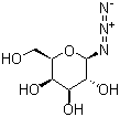 structure of CAS# 35899-89-9, 1-叠氮-beta-半乳糖
