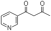 1-(3-Pyridyl)-1,3-butanedione molecular structure (CAS 3594-37-4)