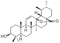 3-羟基-11-乌苏烯-28,13-内酯分子结构 (CAS 35959-05-8)