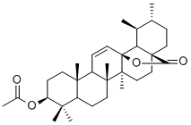 3-乙酰氧基-11-乌苏烯-28,13-内酯分子结构 (CAS 35959-08-1)