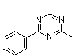 CAS # 3599-61-9, 2,4-Dimethyl-6-phenyl-1,3,5-triazine, 2,4-Dimethyl-6-phenyl-s-triazine
