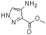 structure of CAS# 360056-45-7, 4-Amino-1H-pyrazole-3-carboxylic acid methyl ester