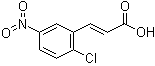 2-Chloro-5-nitrocinnamic acid molecular structure (CAS 36015-19-7)