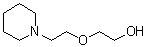 structure of CAS# 3603-43-8, 2-[2-(1-Piperidinyl)ethoxy]ethanol