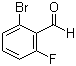 structure of CAS# 360575-28-6, 2-Bromo-6-fluorobenzaldehyde
