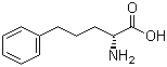D-2-氨基-5-苯基戊酸分子结构 (CAS 36061-08-2)