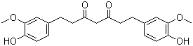 structure of CAS# 36062-04-1, 1,7-Bis(4-hydroxy-3-methoxyphenyl)heptane-3,5-dione
