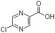 structure of CAS# 36070-80-1, 5-Chloropyrazine-2-carboxylic acid