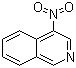 4-Nitroisoquinoline molecular structure (CAS 36073-93-5)