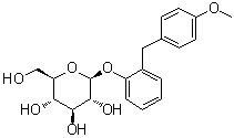 舍格列净 A分子结构 (CAS 360775-96-8)